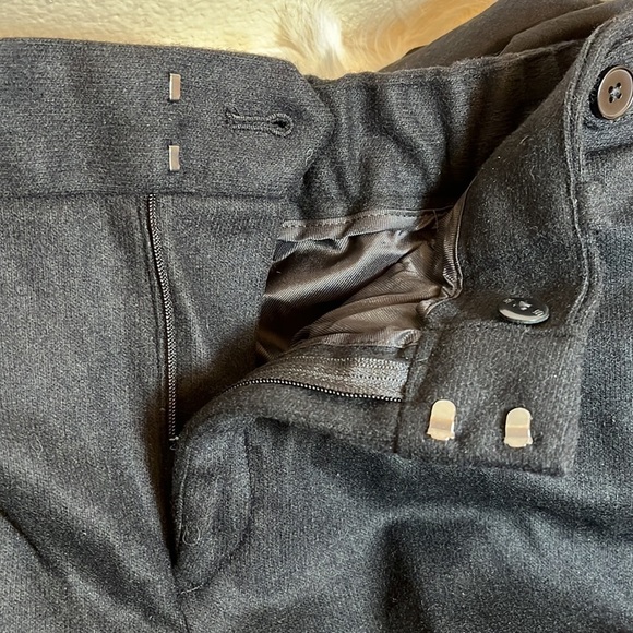 NWT Banana Republic Black Wool Blend Pants - Picture 10 of 15